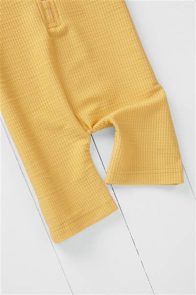Grass & Air ochre shortie badedragt på børn