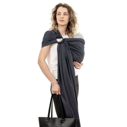 Fidella Ring Sling - Diamant/Antraciet - - MamaMilla