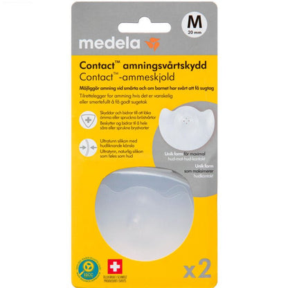 Medela Ammebrikker Brystskjold 2-Pak – str. M, 20 mm