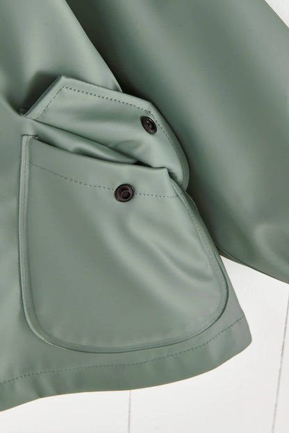Grass &amp; Air khaki regnjakke farveskift