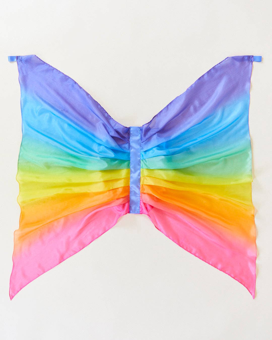 Sarahs Silk Silk Rainbow Wings - för Fairy Dress-Up Play - - MamaMilla