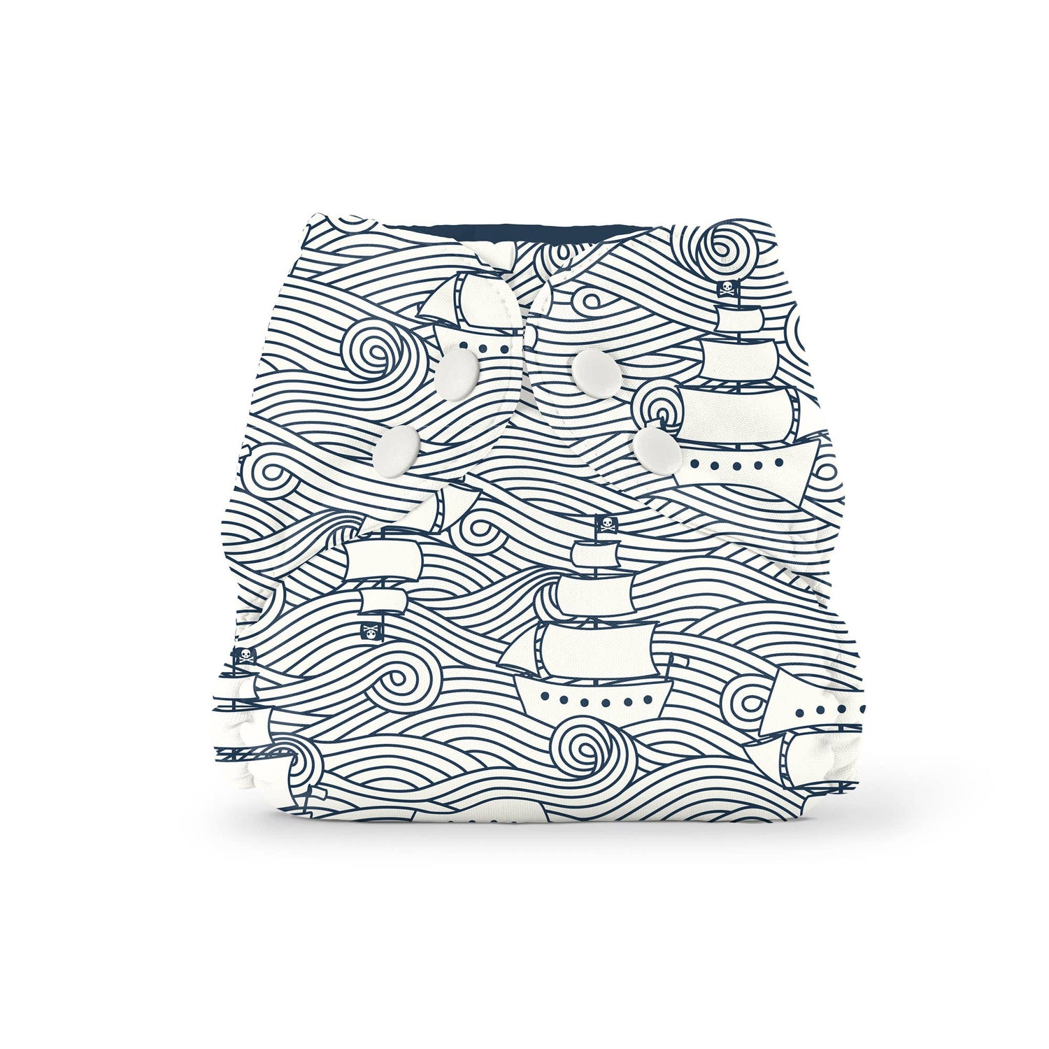 Outer (+ Swim Diaper): Winter Water Factory Wild Cats / Size 2 (18-35 lbs) - - MamaMilla