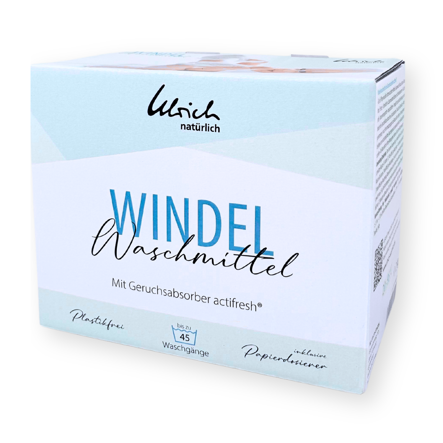 Ulrich Natürlich blevaskemiddel med lugtabsorber (actifresh) - 2 kg - Vaskepulver - MamaMilla