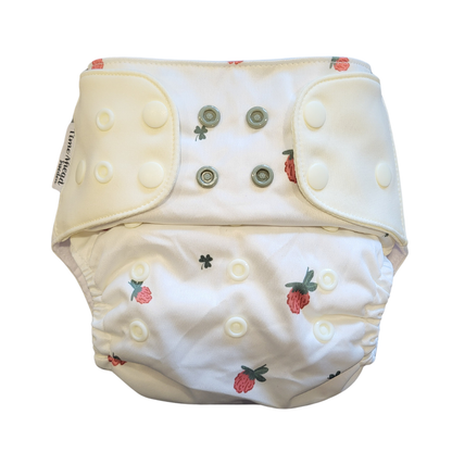 Svenska Skogen | Pocket blöja Stretch | 5-17kg: Humleblommor blå / Inga inlägg - - MamaMilla