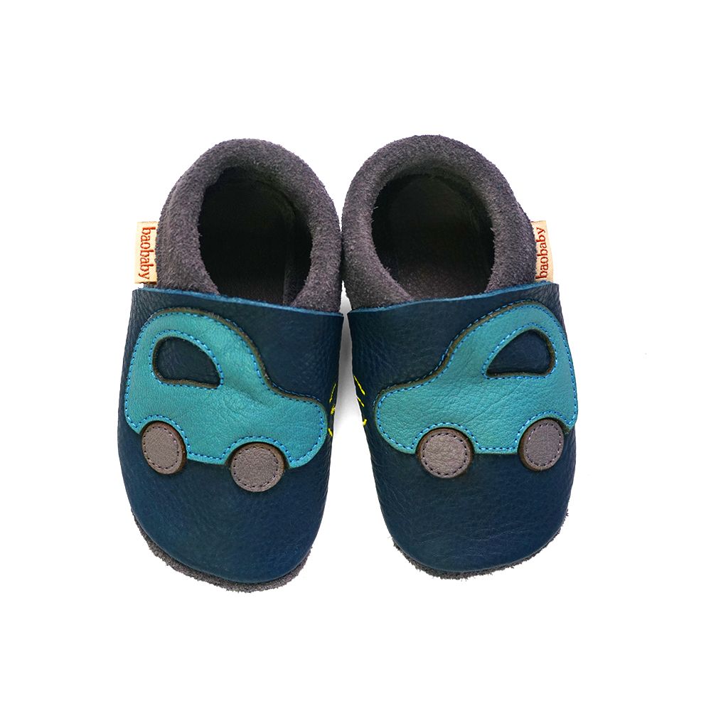 Baobaby Classic Babyschuhe – Buggy Navy L – – MamaMilla