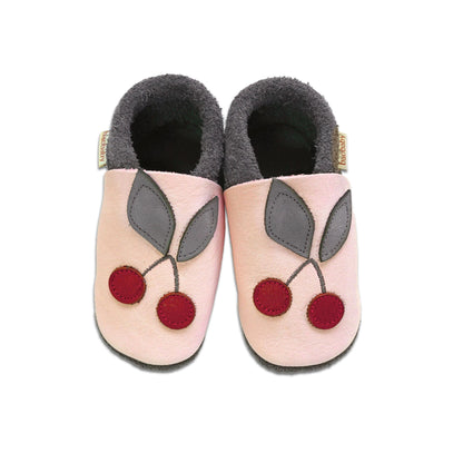 Baobaby Classic Baby Skor - Cherry Pop S - - MamaMilla