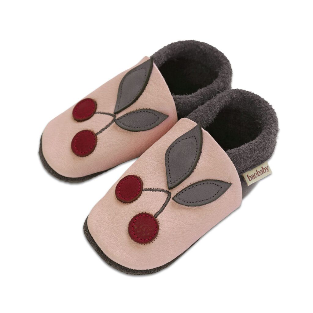 Baobaby Classic Babyschuhe – Cherry Pop XL – – MamaMilla