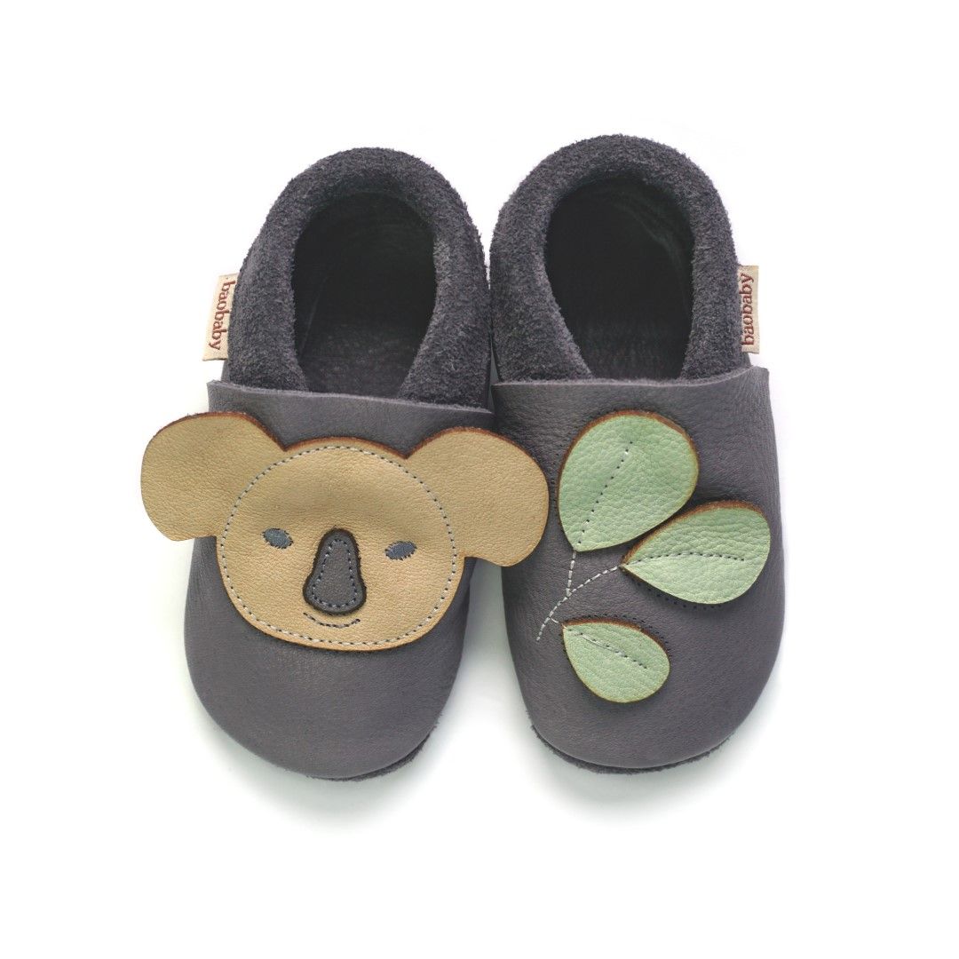 Baobaby Classic Babyschuhe – Koala M – MamaMilla