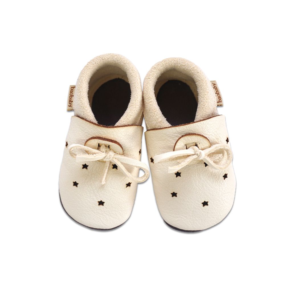 Baobaby Sandalen – Sterne Weiß XXS – – MamaMilla