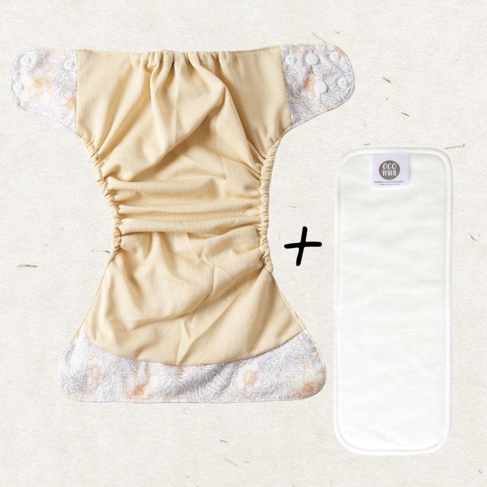 One Size Coolmax Pocket Diaper. Namib - - MamaMilla