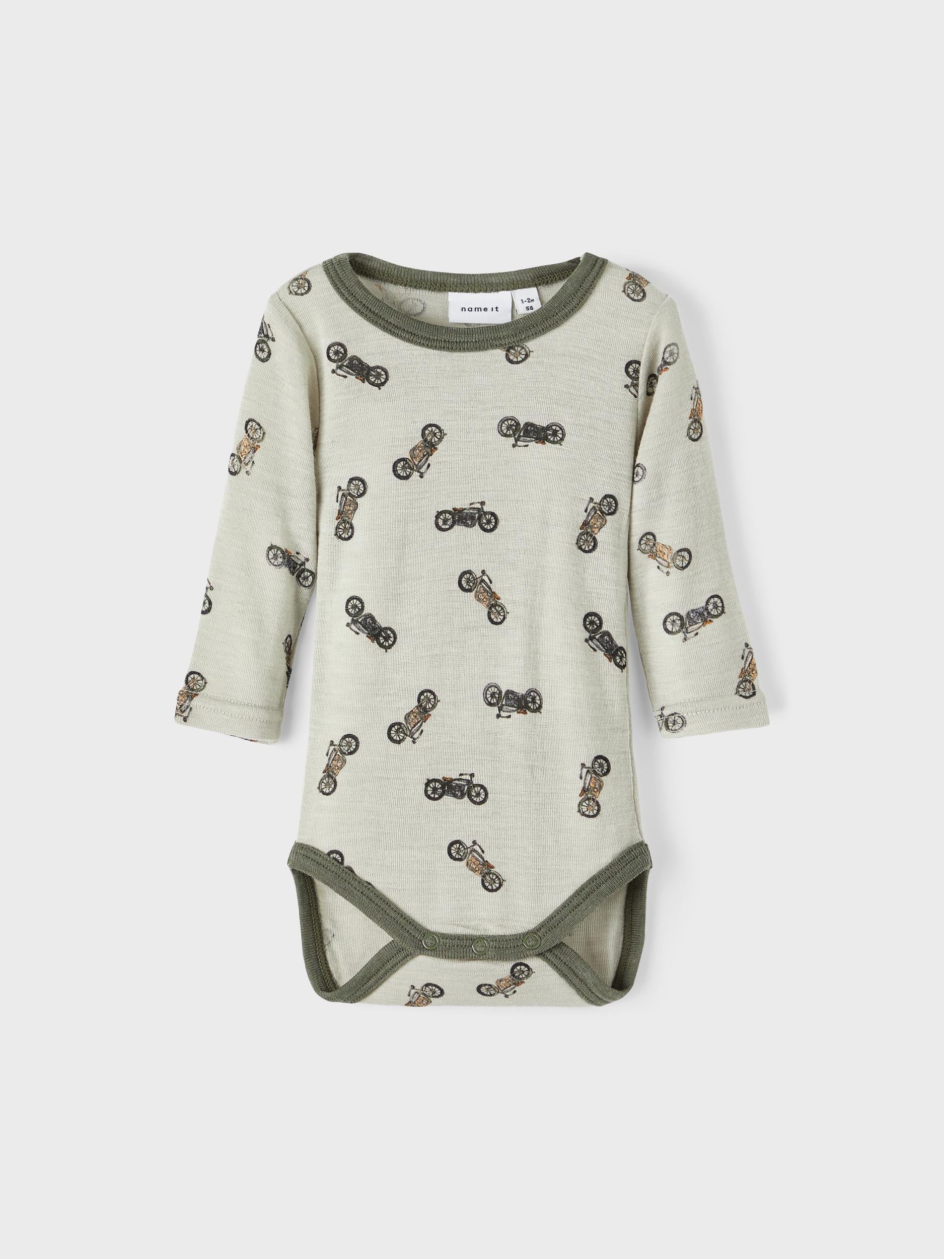 Name it body i ull - Motiv - London fog - Body - MamaMilla