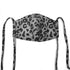 Fidella Munskydd - Leopard/Silver med slips - - MamaMilla