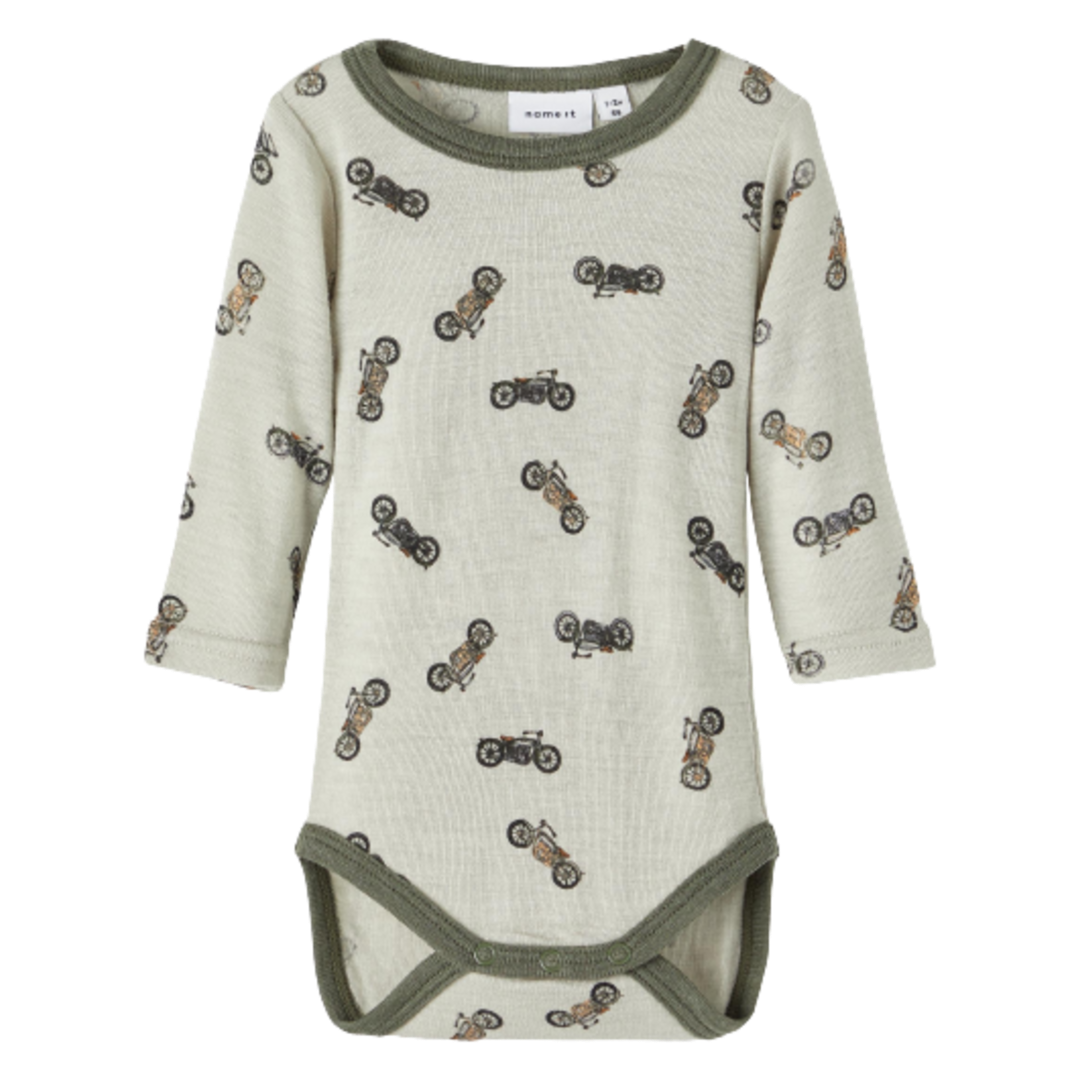 Name it body i ull - Motiv - London fog - Body - MamaMilla