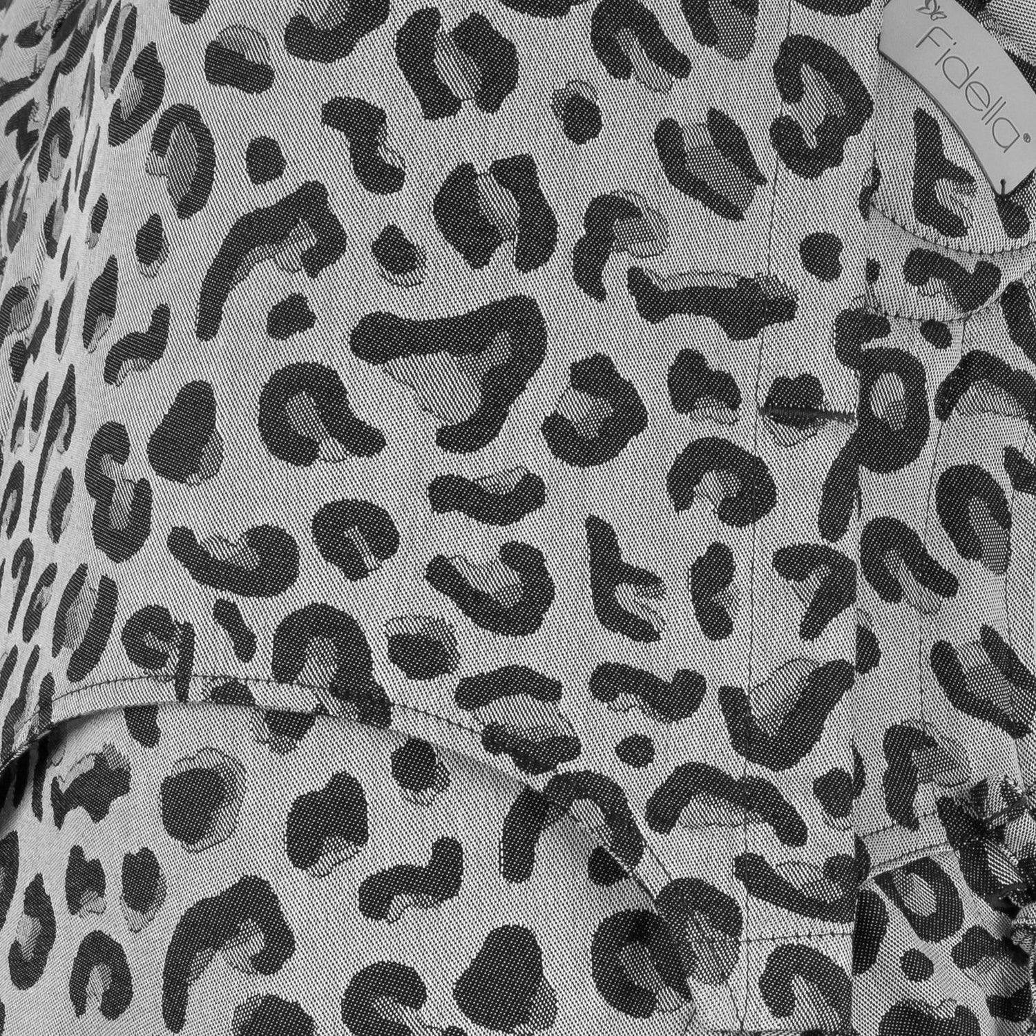 Fidella FlyClick Bæresele - Leopard Silver - Baby - bæresele - MamaMilla
